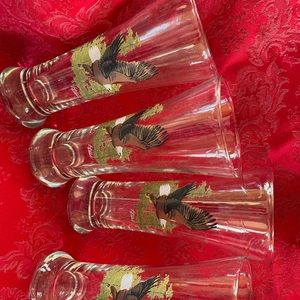 Eagles on glass wear